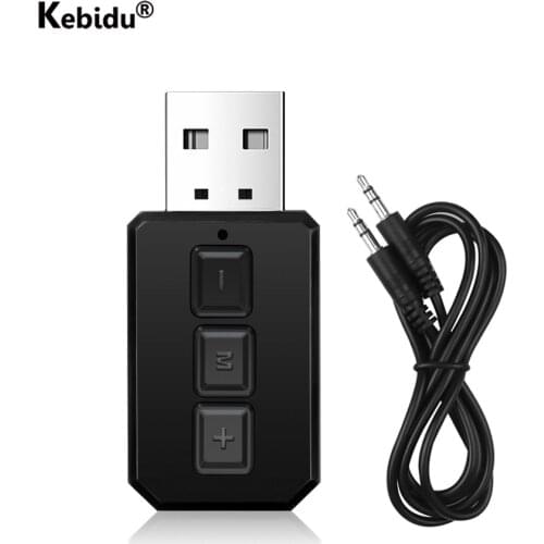 2 In 1 5.0 Bluetooth Receiver Transmitter Switch Mode USB Bluetooth Audio Adapter for Car PC TV Aux Audio Receiver Receptor