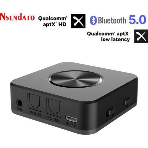 3.5mm HD Bluetooth 5.0 Transmitter Receiver Aptx for Car TV Headphone Optical SPDIF Bluetooth AUX Audio Music Receiver Adapter