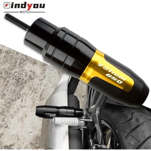 For V-Strom 650/XT Vstrom DL650 V-strom650 650 Motorcycle CNC Accessoires Falling protection Exhaust Slider Crash pad slider