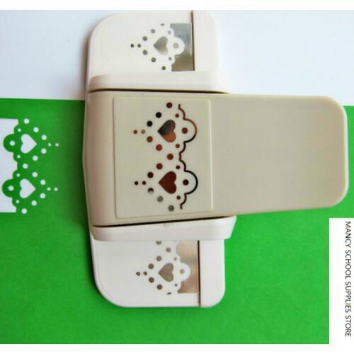 1pcs Large Fancy Border Embossing Punch Scrapbooking Handmade Edge Device DIY Paper Cutters For Crafts Cutter Hole Puncher