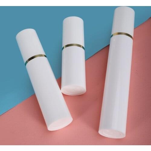 10PCS of 15ML Travel Bottle White Vacuum Emulsion Bottles Cosmetic Shampoo Lotion Packing Container High Quality