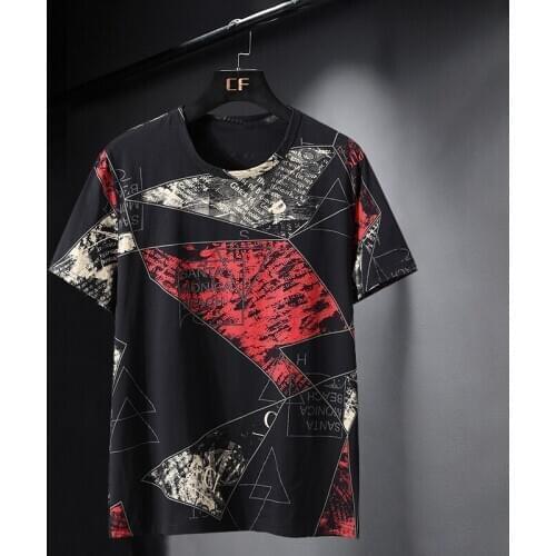 Plus 10XL 9XL 8XL 7XL 6XL XXXXL T-shirts Streetwear Male Hip-hop Men Fashion Tees Causal Summer Short Sleeve Casual Cotton