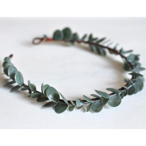 Hot New Foliage Handmade Shabby Chic Minimalism Design Original Design Flower Crown Wreath Tiara Props