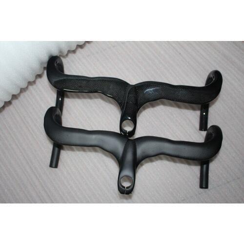 No standard / famous brand full carbon fiber bend the / road bicycle handlebar bend to one / the group / piece handlebar 320G