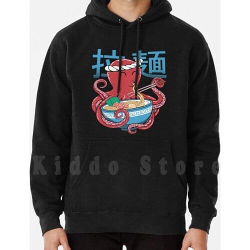 Octopus Love Ramen hoodies long sleeve Octopus Ramen Octopus Love Ramen Kawaii Japanese Japan Cool Japan Food Funny