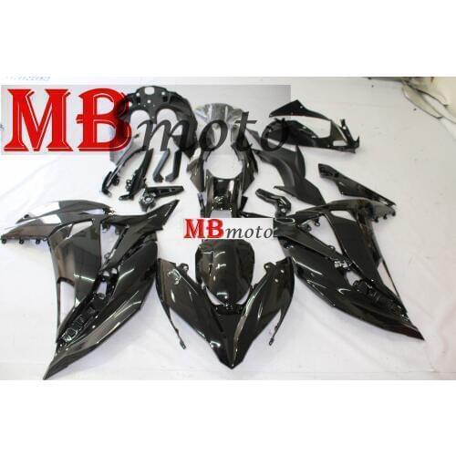 Complete fairings motorcycle for Kawasaki ER6F 2017 2018 2019 ninja 650 2017 2018 2019 fairings kit good injection black
