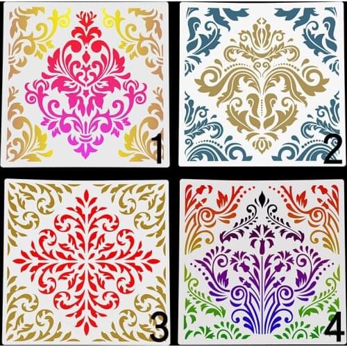 30 * 30cm size diy craft mandala mold for painting stencils stamped photo album embossed paper card on wood,fabric wall stencil
