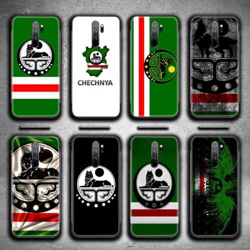 Chechnya National Flag Phone Case for Redmi Note 9 8 8T 8A 7 6 6A Go Pro Max Redmi 9 K20 K30 Pro