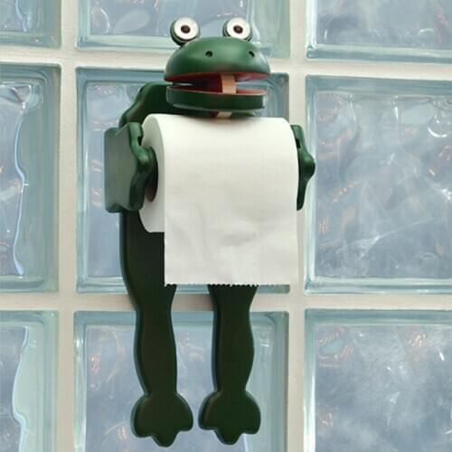 Quack roll paper rack frog napkin holder all over the country joint guarantee to buy new products recommended