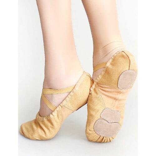 Dance Shoes Female Soft Bottom Shoes Adult Cat Claw Dance Shoes Wrapped Ballet Stretch Shoes