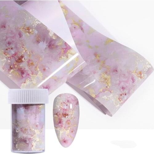 100*4cm Nail Art Decorations Sticker Marble Flower Black Sexy Cool Girl Nails Manicure Nail Art Water Transfer Decals Tattoos