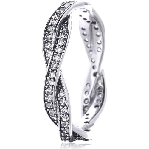 Ajax 925 Sterling Silver Mixed Ring For Women 2020 Trend Female Famous Brand Minimalism Valentines Day Gifts For Ladies