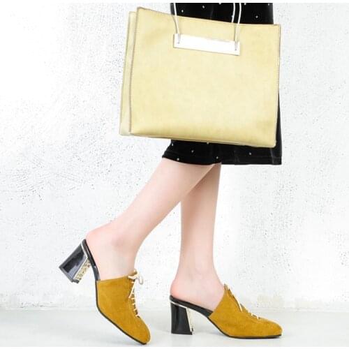 BLXQPYT Sandals Women 2021 Elegant Fashion Sexy High Heeled Slipper Lace Up Ladies Summer Party Shoes Plus Size 33-50 T718