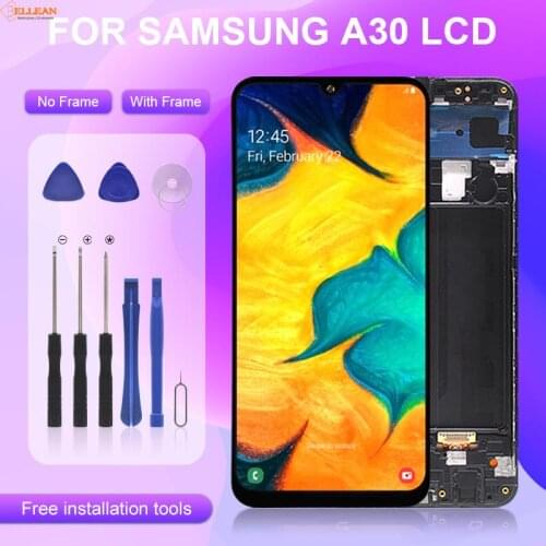 Catteny Promotion For Samsung Galaxy A305 LCD A305A A305F With Touch Digitizer Assembly A30 Display With Frame Free Shipping
