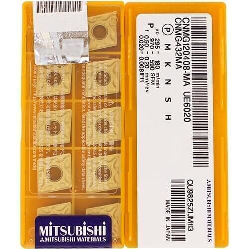 CNMG120408-MA UE6020 100% Original carbide insert with the best quality 10pcs/lot free shipping