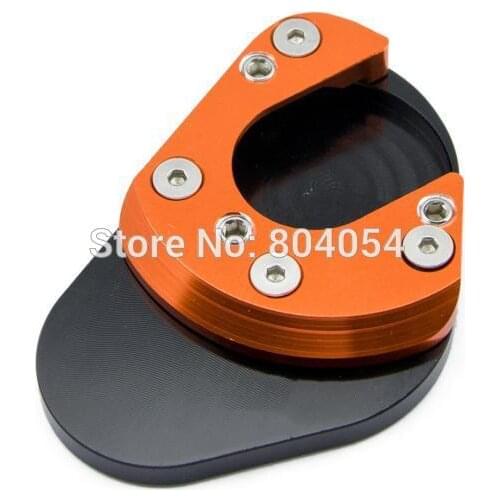 For KTM 1190 Adventure Sidestand Plate Large Kickstand Extension Pad (X - 2013) Motorcycles Frames