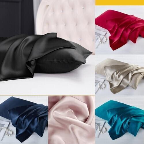Double Side Silk Pillowcase 100% Pure Mulberry 16mm Flawless Silk new