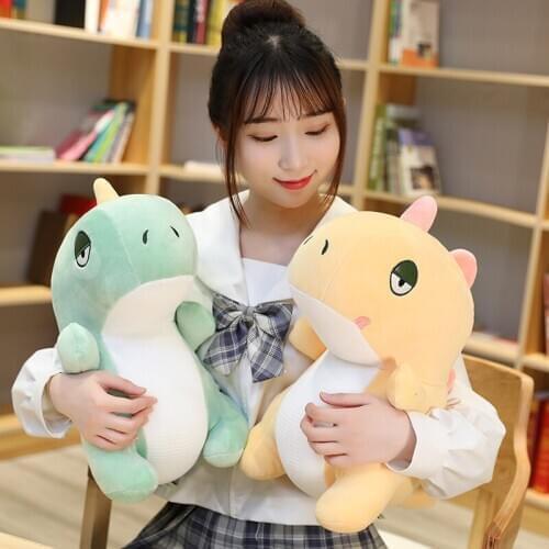 Kawaii sleepy Dinosaur Plush Stuffed Animals Soft peluche dinosaurio Toys for Girls Birthday Gifts Kids Toy