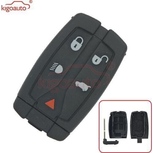 Kigoauto Smart key shell case for Landrover LR2 4 button with panic 2008 2009 2010 2011