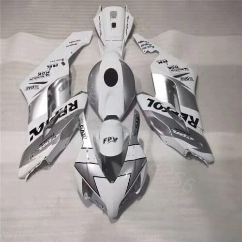 ABS Injection Fairing Kit Fit For HONDA CBR1000RR 2004-2005 CBR1000RR 04 05 black letter white body Motorcycle Fairing