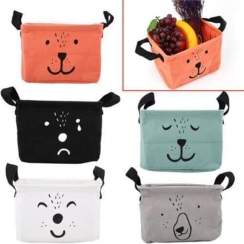 Linen Desktop Storage Box Waterproof Toy Sundries Storage Basket Cosmetic Underware Storage Folding Organizer Office Stationery