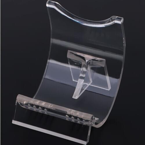 MagiDeal 100PCS Translucent Lighter Collectors Display Stand Case Bracket