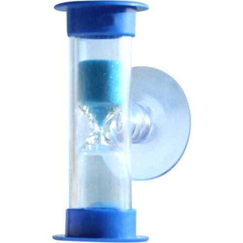 3min Mini Hourglass For Shower Timer/teeth Brushing Timer With Suction Cup Living Room Decoration New Creative Clock Home Decor