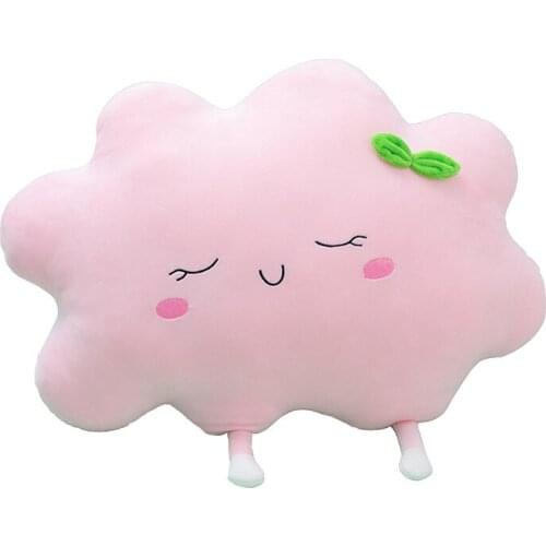 Sun Cloud Plush Toy Creative Stuffed Doll Super Soft Sofa Cushion Cute Car Pillow Baby Comfort Toys for Children Birthday Gifts