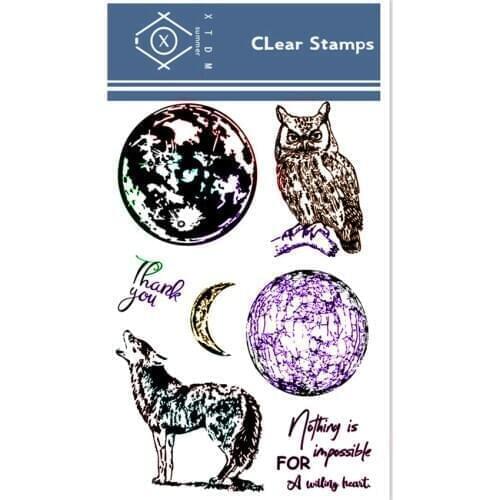PANFELOU 11*16 Easter forest Transparent Silicone Rubber Clear Stamps Scrapbooking/DIY Easter Happy New Year wedding cards