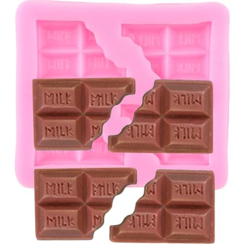 Milk Letter Chocolate Silicone Molds DIY Baking Fondant Cake Decorating Tools Cupcake Topper Candy Candle Clay Resin Moulds