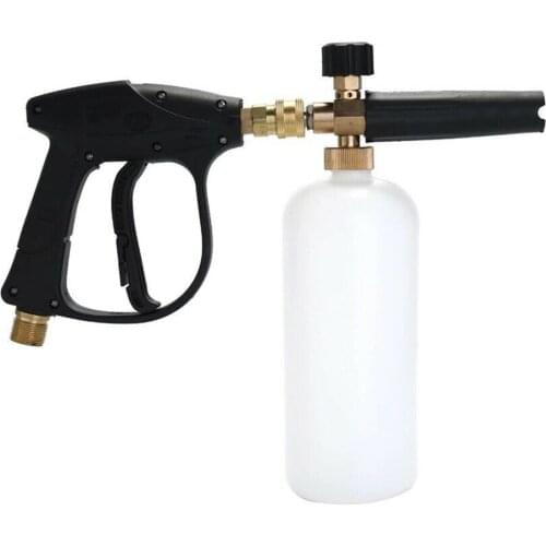MACTANT Car Washer Snow Foam Water Gun Sprayer Wash Soap Generator Lance Spray Pressure Jet Bottle Automobiles CN
