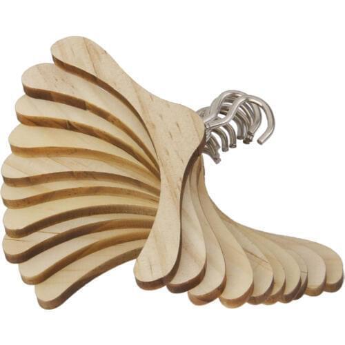 HOT 10pcs Wooden hanger for 1/4 BJD dolls