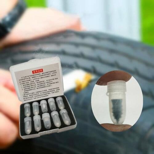 10PCS Vacuum Tyre Repair Nail For Motorcycle Tubeless Tyre Repair Rubber Nail Package Includes 10pcs/set