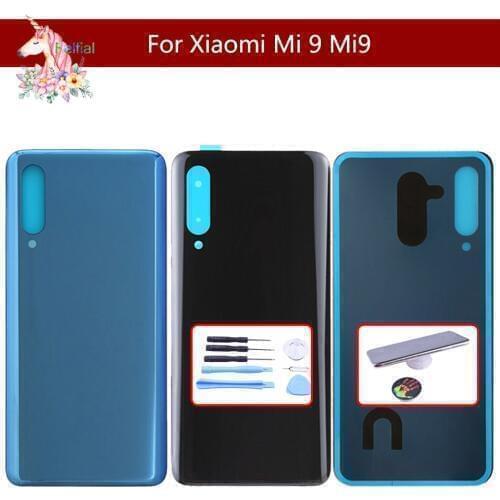 10pcs/lot For Xiaomi Mi 9 MI9 SE Battery Cover Mi9 explore Back Glass Panel For Xiaomi Mi 9 Battery Cover Rear Door Case Housing