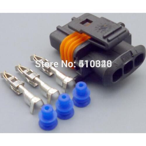100set 3.5mm female Axial compression connectors pressure sensor air flow sensor electrical plug