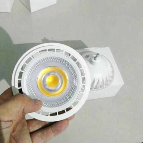 15W CREE COB LED AR111 lamp G53 GU10 LED AR111 light ES111 LED spotlight AC110V AC220V AC230V AC240V KASUO