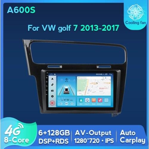 Carplay+Auto Android 11 Autoradio Car Radio Multimedia Player For VW Volkswagen Golf 7 2013-2017 GPS Navi Stereo WIFI IPS Screen