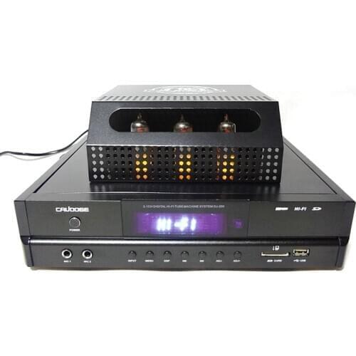DJ-200 Dawning 6P821 tube amplifier 60W X2+150W 2.1-channel HIFI fever Bluetooth power amplifier, 20Hz-23KHz