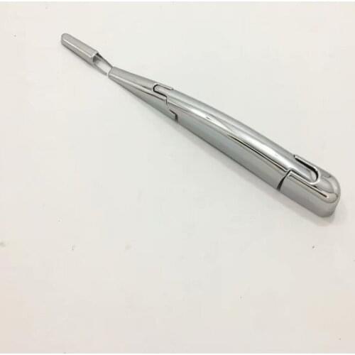 For Hyundai Kona Encino Kauai 2017 2018 2019 Car Styling Accessories ABS Chrome Rear Window Wiper Nozzle Cover Trim