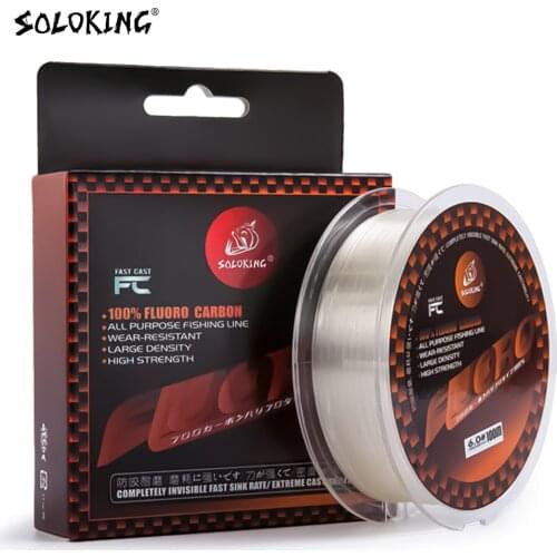120M 100% Fluorocarbon Nylon Line Fishing Line Fast Sinking Fishing Thread Invisible Nylon fish line for Lure Durable Fish Line