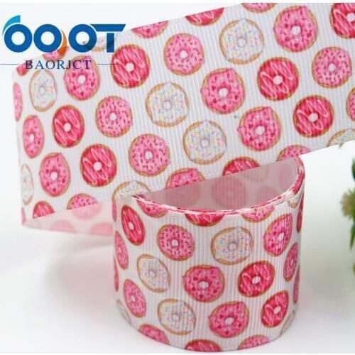 38MM 1-1/2'' Donut Printed grosgrain ribbon,DIY handmade jewelry accessories, wedding birthday party packaging I-19708-1576