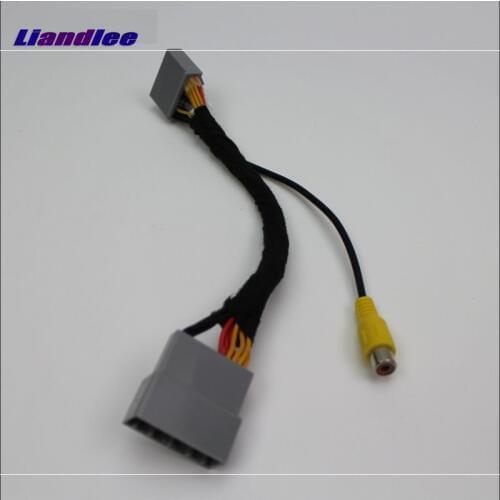 Liandlee 24 Pins Car Rearview Camera Adapter Wire For Honda H-RV / X-RV Vezel 2013~2016 Original Screen Connector Cable