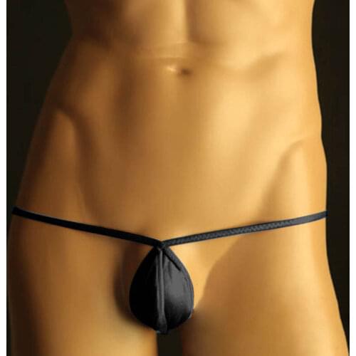 New Men Sexy Bikini Thong Ultra Thin Underwear Bulge Pouch G String Jockstrap Hombre Briefs Lingerie Mini T-back Underpants