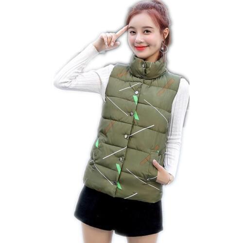 Autumn Winter Vest Women Waistcoat 2018 Female Sleeveless Jacket Hood Warm Short Vest Jacket Colete Feminino Plus Size 3XL Q821