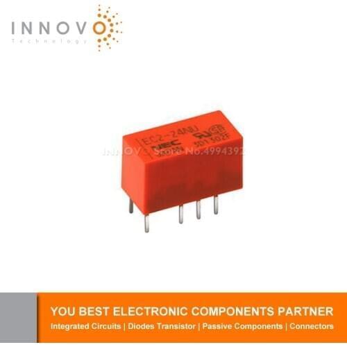 5pcs/lot EC2-5NU Signal Relay 5 VDC DPDT 2 A EC2 & EE2 Series Through Hole Non Latching Free shipping New original