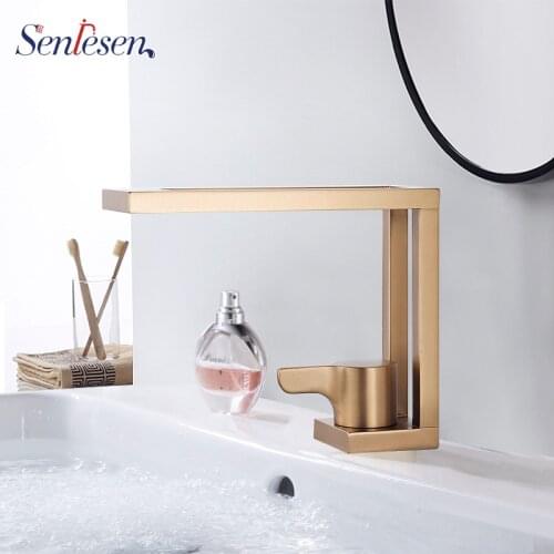 Senlesen Gold Bath Faucets