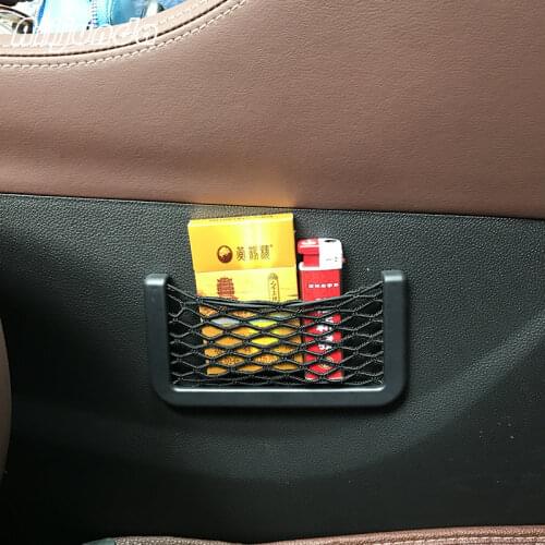 Car styling Car Storage Net Bag FoR Jaguar XF XJ XJS XK S-TYPE X-TYPE XJ8 XJL XJ6 XKR XK8 XJS X320 X308