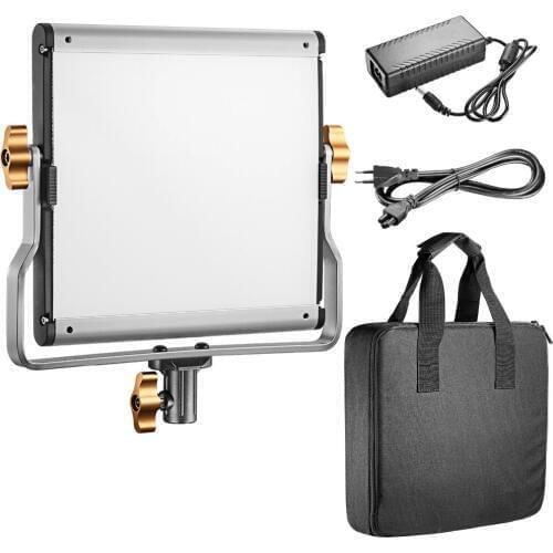 Neewer Dimmable Bi-color LED+U Bracket Professional Video Light for Studio/YouTube Outdoor Video Photography EU Plug Not battery