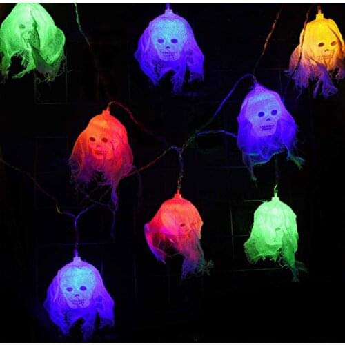 LED Lantern Halloween Holiday Lights String for Home Garden Party Outdoor Halloween Decoration Lantern Light Decoration