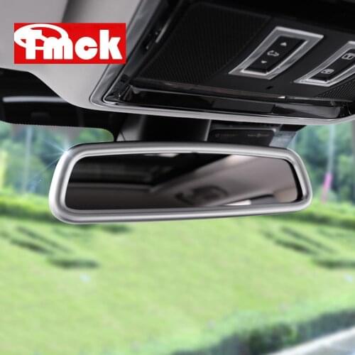 For Land Rover Range Rover Sport Vogue Evoque Discovery 4 Car Inner Rearview Mirror Cover Trim Frame For Jaguar XE/XEL XF F-Pace